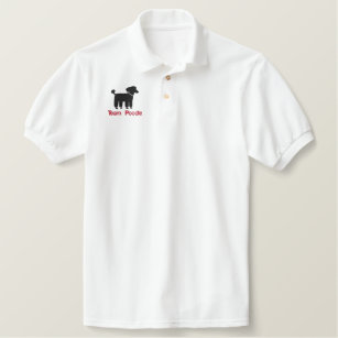 Polo shirt with dog logo online