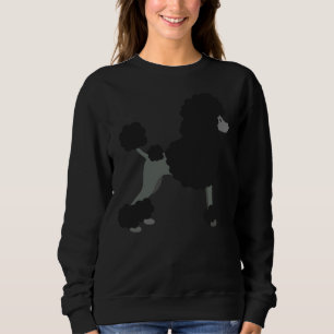 Black Poodle Sweatshirt
