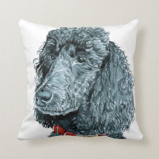 poodle throw pillows