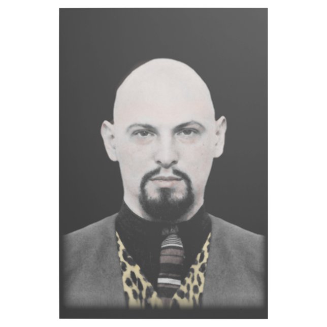 Black Pope Gallery Wrap (Front)