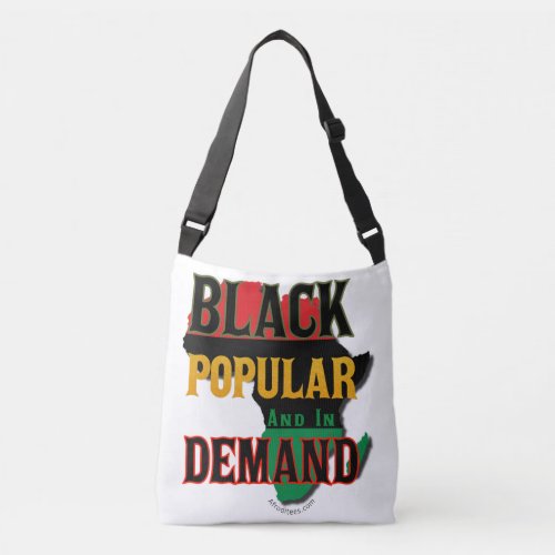 Black Popular And In Demand Crossbody Bag