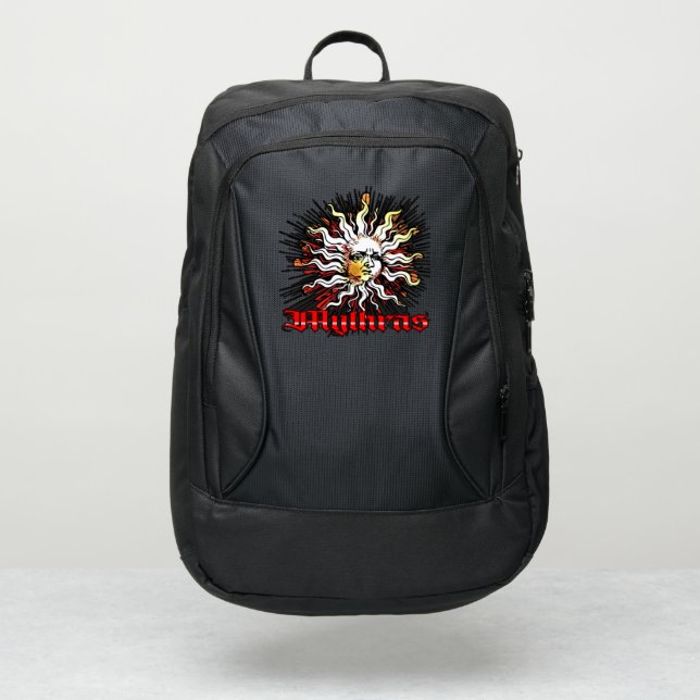 Black Port Authority Backpack (Front)