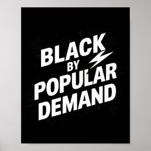 Black poster