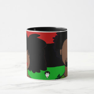 "Black Power Couple" Mug