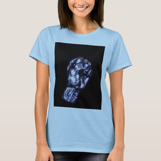 Black Power Fist T-Shirt (Front)