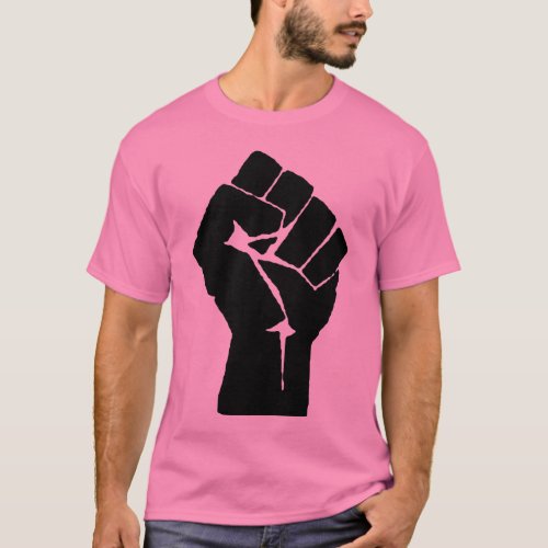 Black Power Fist T_Shirt
