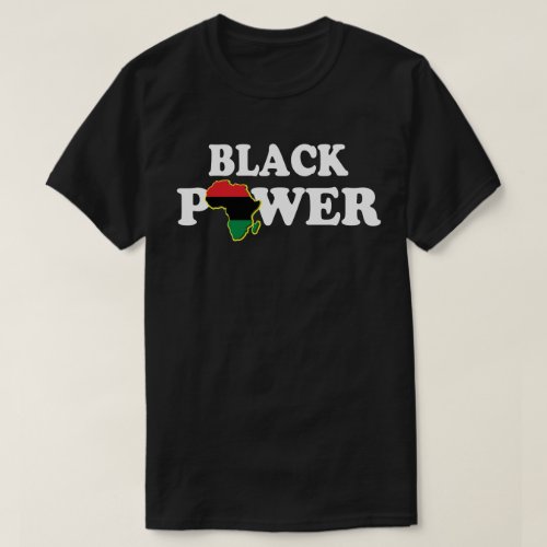 Black Power Juneteenth T_Shirt