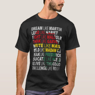 Black Power Shirt History Month African American P