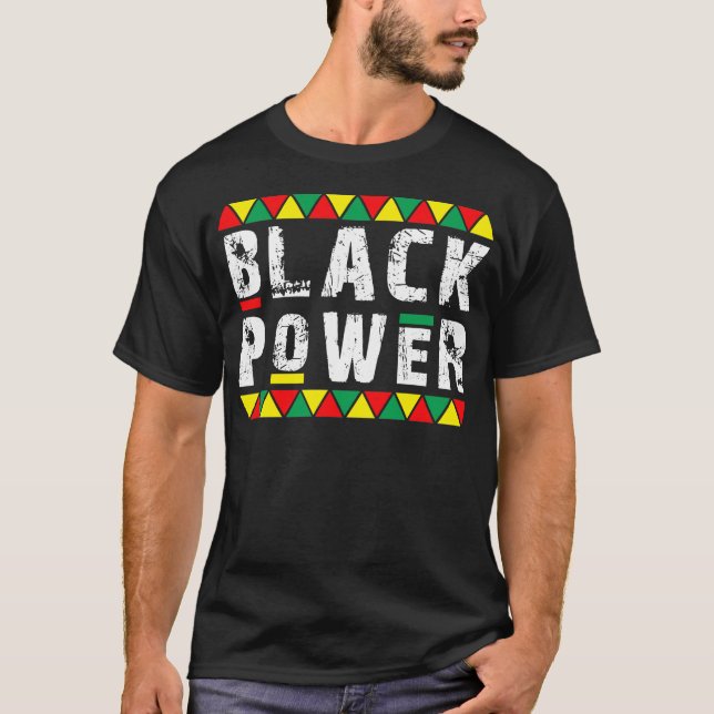 black power T-Shirt (Front)