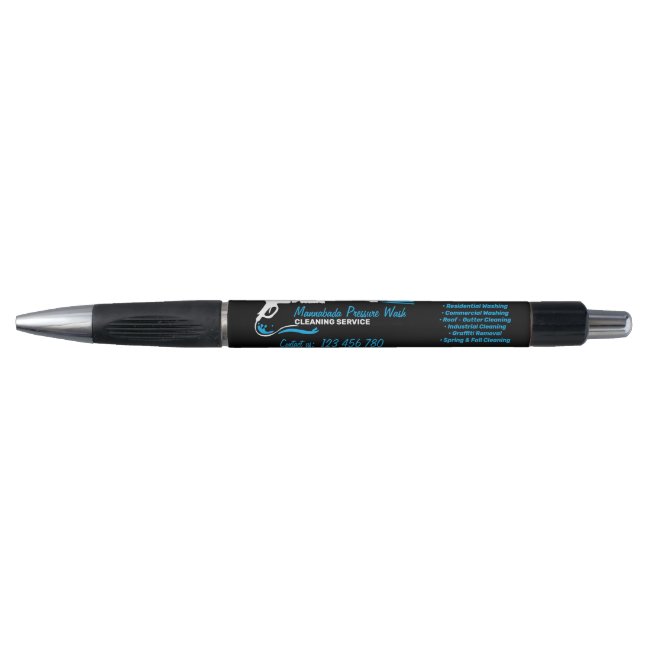 Black Pressure Power Washing Soft Cleaning Pen