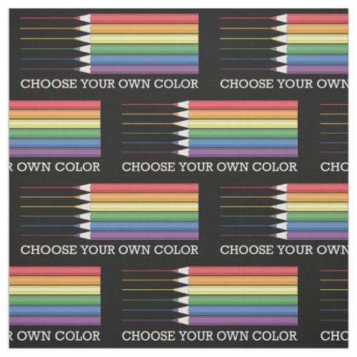 Black Pride Flag Rainbow Pencils LGBT Fabric