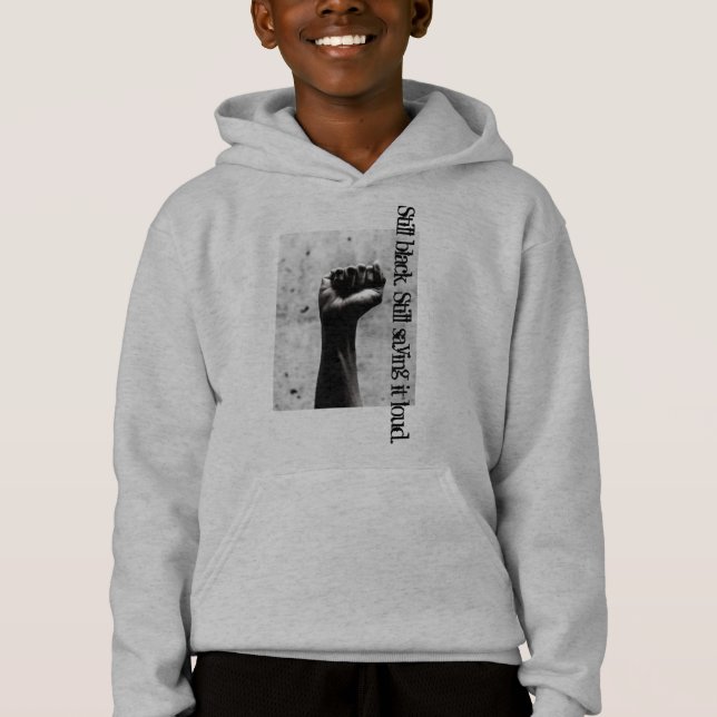 black pride hoodie (Front)