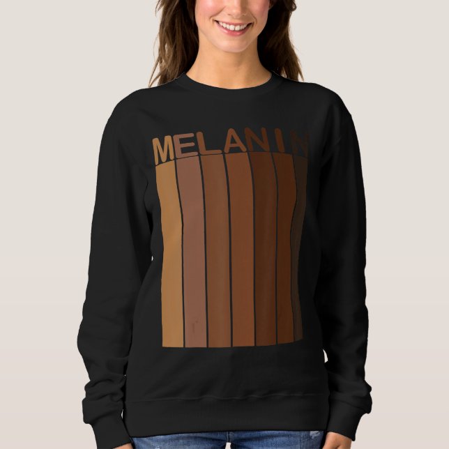 Black Pride Melanin Queens Kings St Patrick's Day  Sweatshirt (Front)