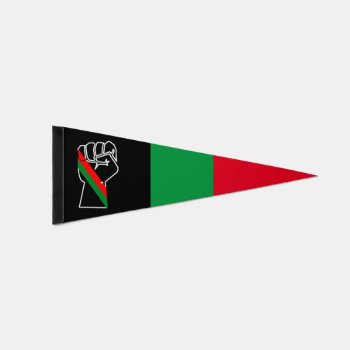 Black Pride Red Green Fist Pan African Flag Unity by CharmedPix at Zazzle
