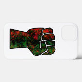 black pride red green fist pan African flag unity Case-Mate iPhone Case ...