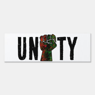 black pride red green fist pan African flag unity Sign