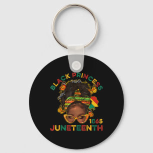Black Princes Juneteenth 1865 History Month Melani Keychain