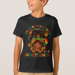 Black princes juneteenth 1865 history month T-Shirt