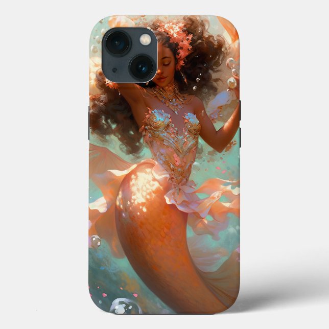 Black Princess Fantasy Art Case-Mate iPhone Case (Back)