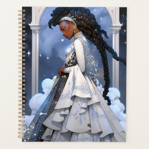 Black Princess Fantasy Art Planner