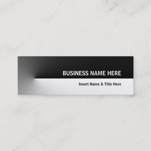 Black Pro Mini Business Card