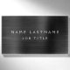 Black Professional Metallic Foil Modern Business