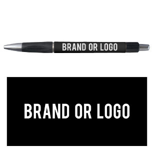Black Promotional Supplies Custom Business Logo  Pen