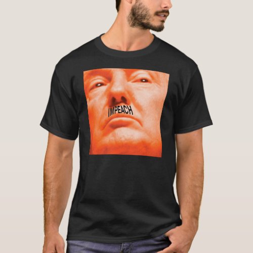 Black Protest Trump Tee Shirt