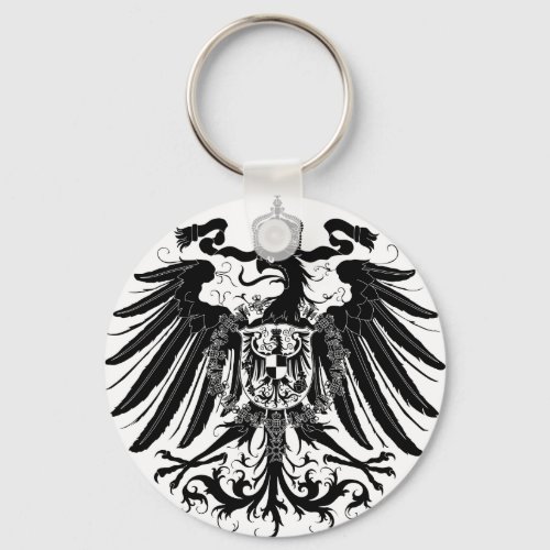 Black Prussian Eagle Keychain