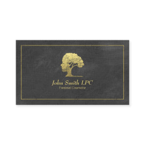 Black Psychologist Personal Counselor Appointment Card
