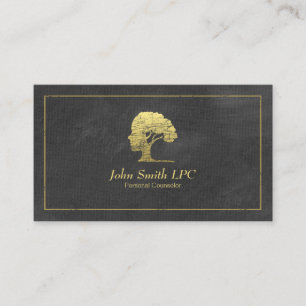Black Psychologist Personal Counselor Appointment Card