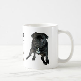Black Pug Classic Mug 11oz
