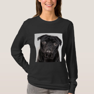 Black Pug Classic T-Shirt 445