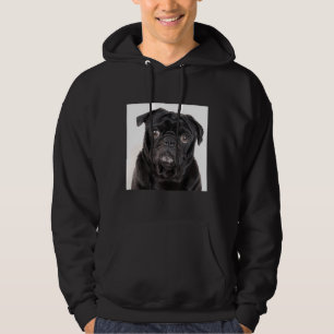Black Pug Classic T-Shirt 445 Hoodie