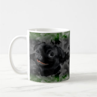 Black Pug Mug