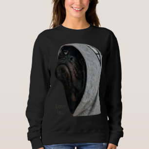 Black Pug Shirt Women Men Pug Mom Dad Life Tee Lov