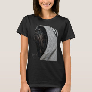 Black Pug Shirt Women Men Pug Mom Dad Life Tee Lov