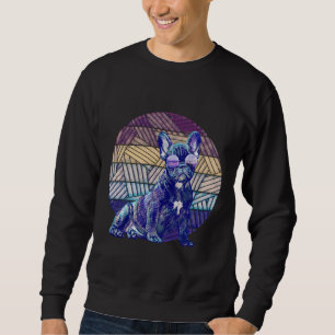 Black Pug with Cool Sunglasses Classic T-Shirt 880 Sweatshirt