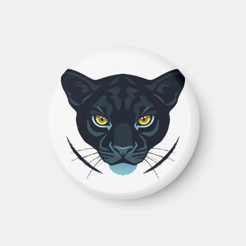 Black Puma Street Style Design Magnet