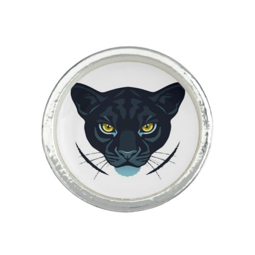 Black Puma Street Style Design Ring