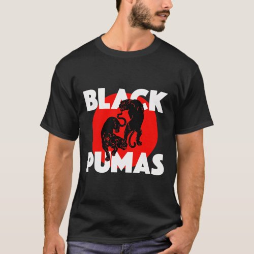 black pumas band logo new Classic T_Shirt