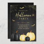 Black Pumpkin Adult Halloween Party Invitation<br><div class="desc">Adult Halloween party invitation perfect for your next Halloween costume party or Halloween birthday party.</div>