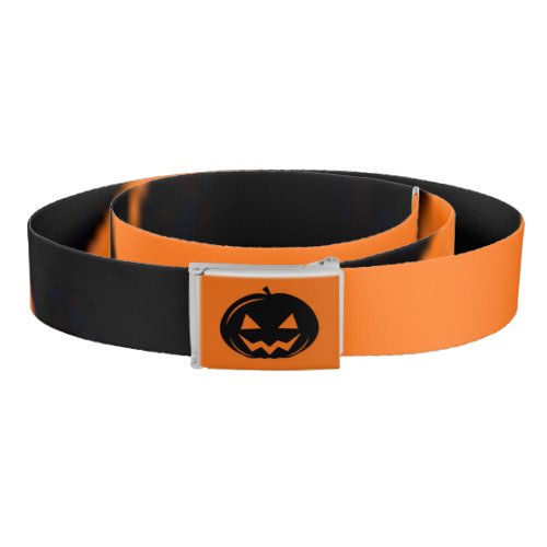 Black pumpkin belt