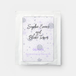 Black & Purple Celestial Wedding Tea Drink Mix