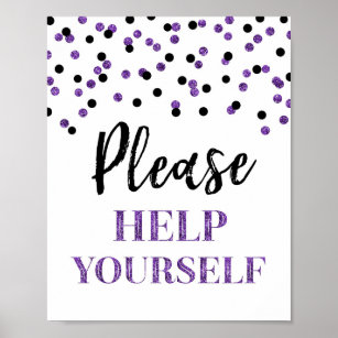 Please Help Yourself Posters &amp; Photo Prints | Zazzle