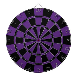 Black,purple Dart Board