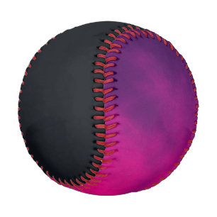 Black & Purple Neon Custom Baseball