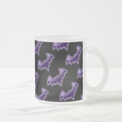 Black  Purple Night Wing Bats Mug