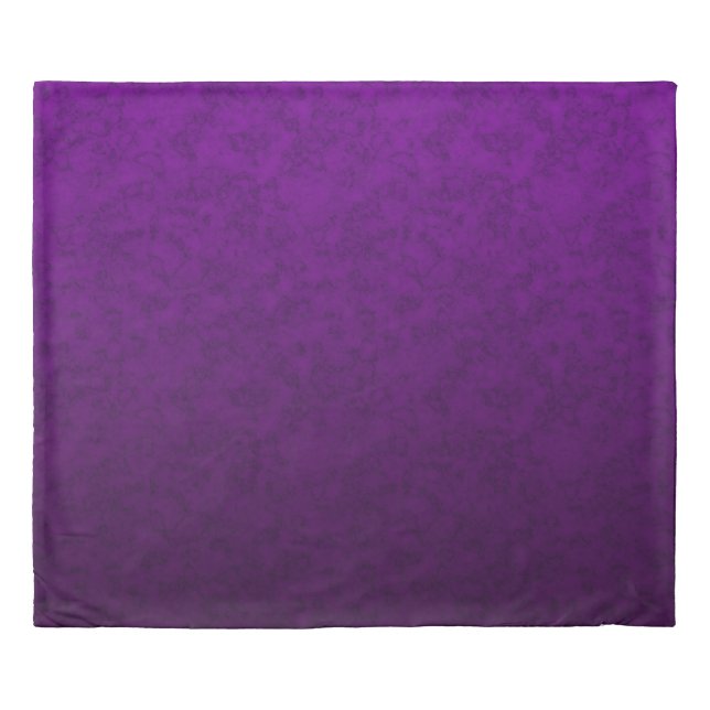 Black purple , purple  duvet cover (Front)