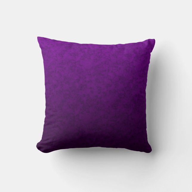Black purple , purple throw pillow (Front)